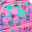Mochila Grande 2 Compartimentos Capricho Student School - Rosa Claro