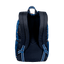 Mochila Grande 2 Compartimentos Capricho Wishes - Azul