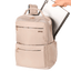 Mochila Grande 2 Compartimentos Notebook 15 Sestini Elegance Bege - Nude