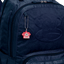 Mochila Grande 2 Compartimentos Paul Frank Classics Azul Marinho