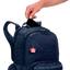 Mochila Grande 2 Compartimentos Paul Frank Classics Azul Marinho
