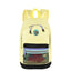 Kit Mochila Grande e Estojo 2 Compartimentos Capricho Candy - Amarelo