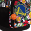 Mochila Grande NBA Begins Logos - Preto