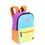 Mochila Grande Paul Frank Authentic - Orange Mix