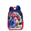 Kit Mochila Grande mais Lancheira Pequena e Estojo 2 Compartimentos Transformers M Optimus - Colorido