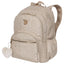 Mochila Grande 2 Compartimentos Capricho Crush Dourado