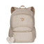 Mochila Grande 2 Compartimentos Capricho Crush Dourado