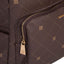 Mochila Média Sestini Monograma - Marrom