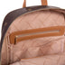 Mochila Média Sestini Monograma - Marrom