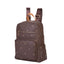 Mochila Média Sestini Monograma - Marrom