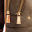 Mochila Média Sestini Monograma - Marrom