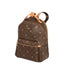 Mochila Média Sestini Monograma - Marrom