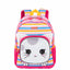 Kit Mochila Média mais Lancheira Especial e Estojo 2 Compartimentos Sestini Kids X Cat 4 - Colorido