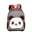 Kit Mochila Média e Estojo 2 Compartimentos Sestini Kids X Panda 4 - Colorido