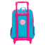 Mochila de Rodinhas Grande com Bolsa Sestini Y Anime - Colorido