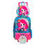 Mochila de Rodinhas Grande com Bolsa Sestini Y Anime - Colorido