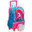 Mochila de Rodinhas Grande com Bolsa Sestini Y Anime - Colorido