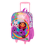 Mochilete Grande Gabby Rainbows - Colorido