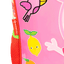Mochilete Grande Peppa Fruits - Colorido