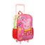 Mochilete Grande Peppa Fruits - Colorido