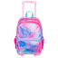 Mochila de Rodinhas Grande Sestini X Mermaid - Colorido