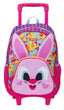Mochila de Rodinha Média Sestini Kids X Coelho - Colorido