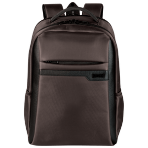 Mochila Grande 2 Compartimentos Notebook Sestini Prime Marrom