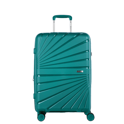 Mala de Viagem Média com Rodas 360° PP Supreme - Verde - Grande