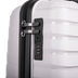 Mala de Viagem Bordo com Rodas 360° PP Essencial - Branco