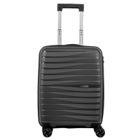 Mala de Viagem Bordo com Rodas 360° PP Essencial - Grafite