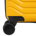 Mala de Viagem Bordo com Rodas 360º PP Basic - Amarelo