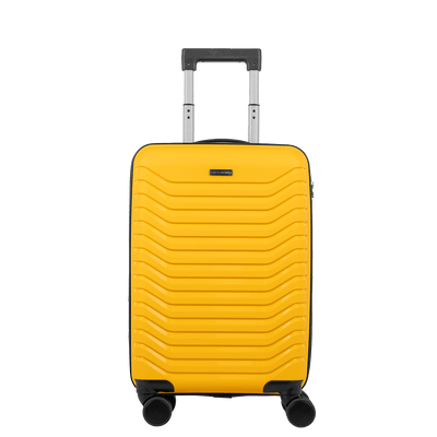 Mala de Viagem Bordo com Rodas 360º PP Basic - Amarelo - Grande