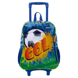Mochilete Grande Sestini 21M Futebol Colorido