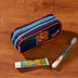 Estojo/Necessaire 2 Compartimentos Tini 21X Leo Colorido