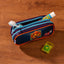 Estojo/Necessaire 2 Compartimentos Tini 21X Leo Colorido
