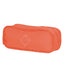 Estojo/Necessaire 2 Compartimentos Crinkle Laranja - Coral