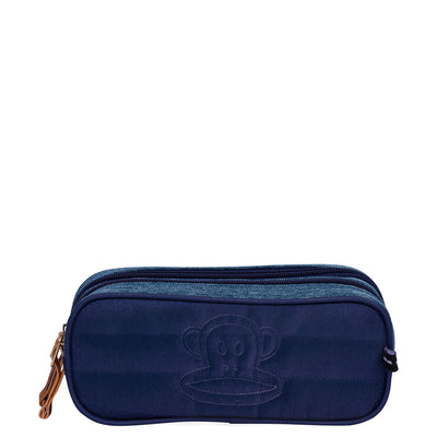Estojo 2 Compartimentos Paul Frank 21T02 Jeans