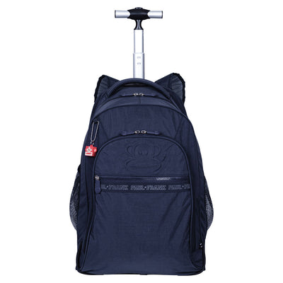 Mochila Carrinho Grande 2 em 1 Paul Frank Classics Azul Marinho