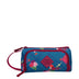 Estojo/Necessaire Organizador 3 Compartimentos Azul - Floral