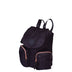 Mochila Média com Tampa Paul Frank Glam Preto