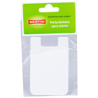 Porta Dinheiro para Celular Branco