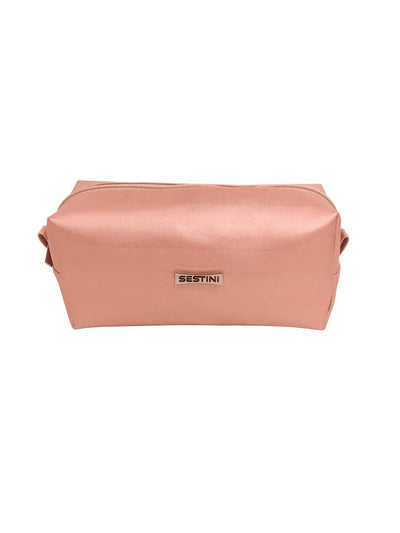 Necessaire Estojo Média Listras Rose