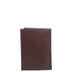 Carteira Masculina Couro 3 Visores - Marrom