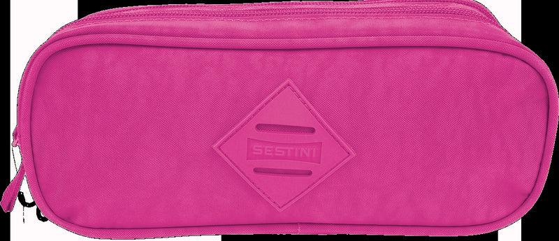 Estojo/Necessaire 2 Compartimentos CRINKLE Rosa