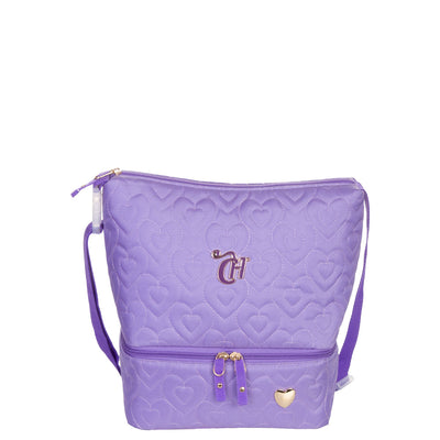 Lancheira 2 Compartimentos Capricho Crush Roxo - Lilás