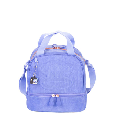 Lancheira 2 Compartimentos Paul Frank Classics Roxo - Lavanda