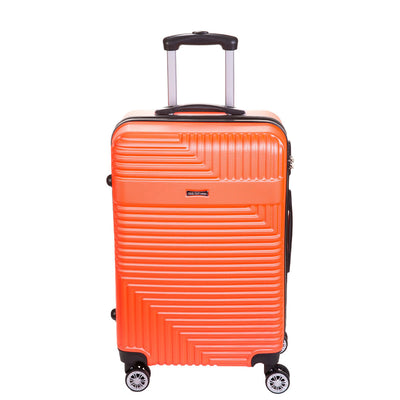 Mala de Viagem Média com Rodas 360° Genebra 2T - Laranja - Grande