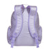 Mochila Grande 2 Compartimentos Paul Frank Roxo - Lilás Metálico