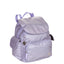 Mochila Média com Tampa Paul Frank Roxo - Lilás Metálico