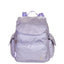 Mochila Média com Tampa Paul Frank Roxo - Lilás Metálico